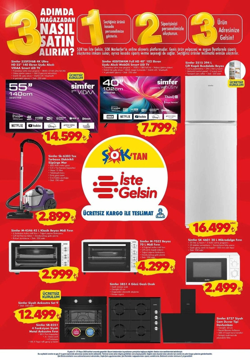 ŞOK 24-27 MAYIS 2025 AKTÜEL KATALOĞU: ŞOK'a 2'si 1 arada dikey süpürge geliyor! - Resim: 5