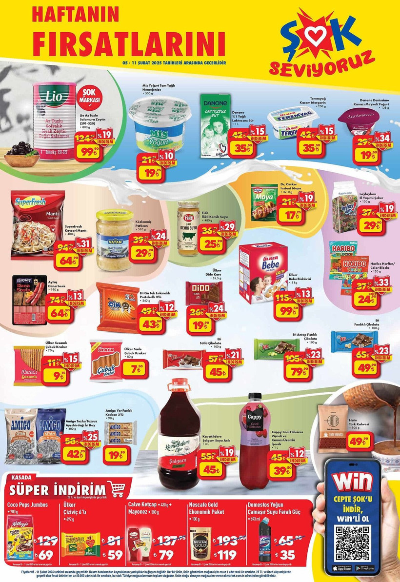 ŞOK 5-11 ŞUBAT İNDİRİM KATALOĞU YAYIMLANDI: ŞOK'a Hangi Ürünler Geliyor? - Resim: 1