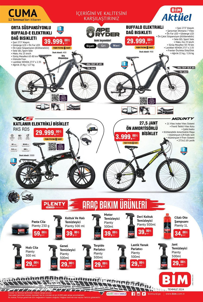 12 TEMMUZ BİM AKTÜEL: Playstation 4 raflarda! Bu hafta BİM'de neler var? (BİM 12 TEMMUZ KATALOG) - Resim: 2