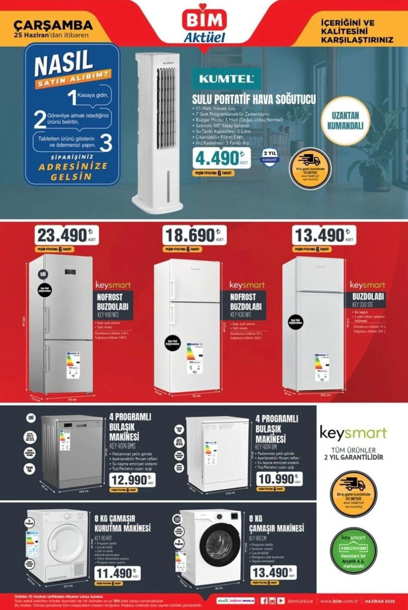 BİM 25 HAZİRAN 2025 AKTÜEL KATALOĞU: BİM'e akülü mercedes geliyor! - Resim: 2