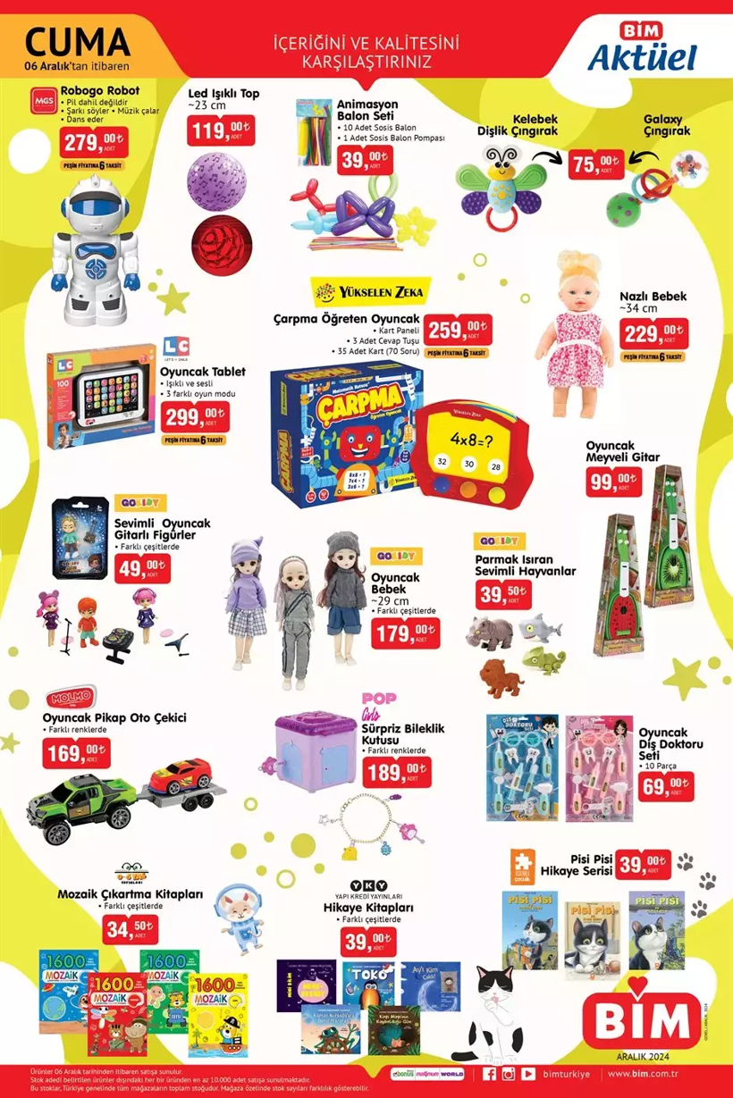 BİM 6 Aralık aktüel kataloğu: Hangi ürünler indirime giriyor? (BİM’de bu hafta neler var?) - Resim: 8
