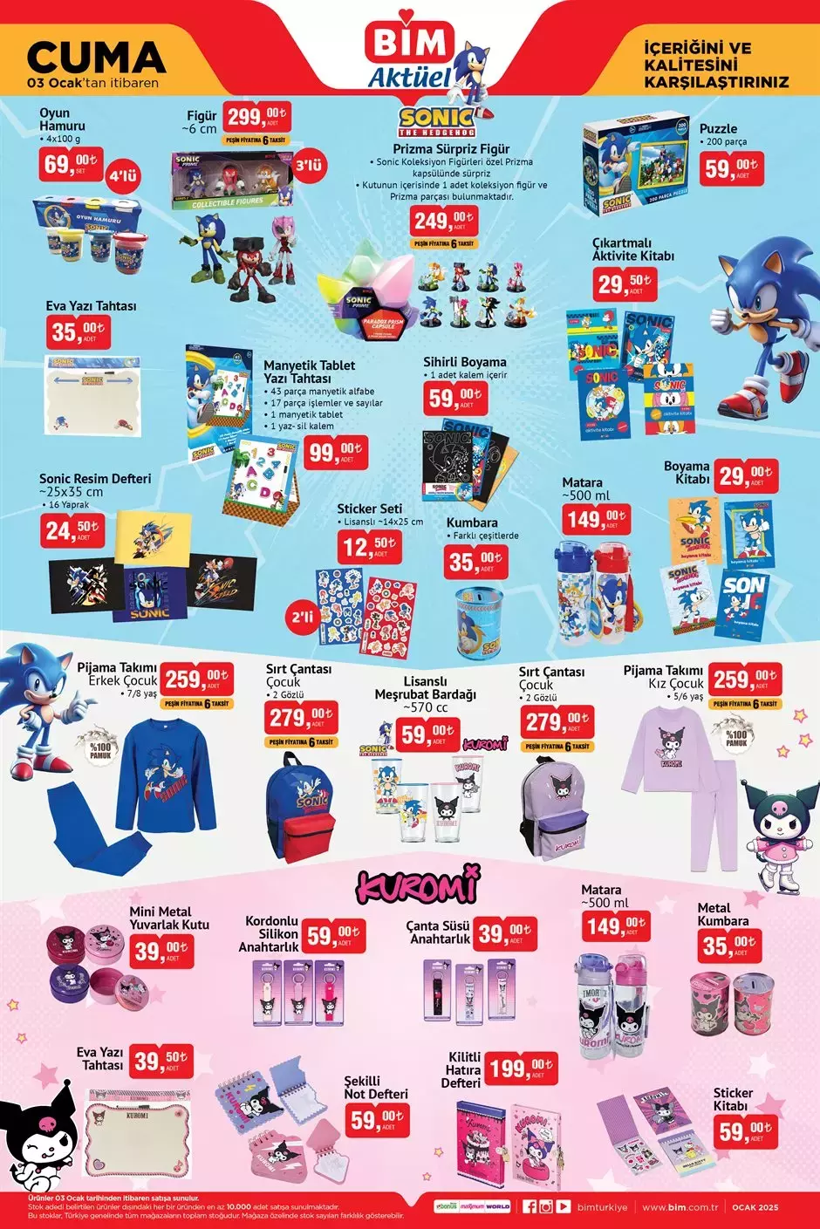 BİM 3 Ocak aktüel kataloğu: Hangi ürünler indirime giriyor? (BİM’de bu hafta neler var?) - Resim: 6