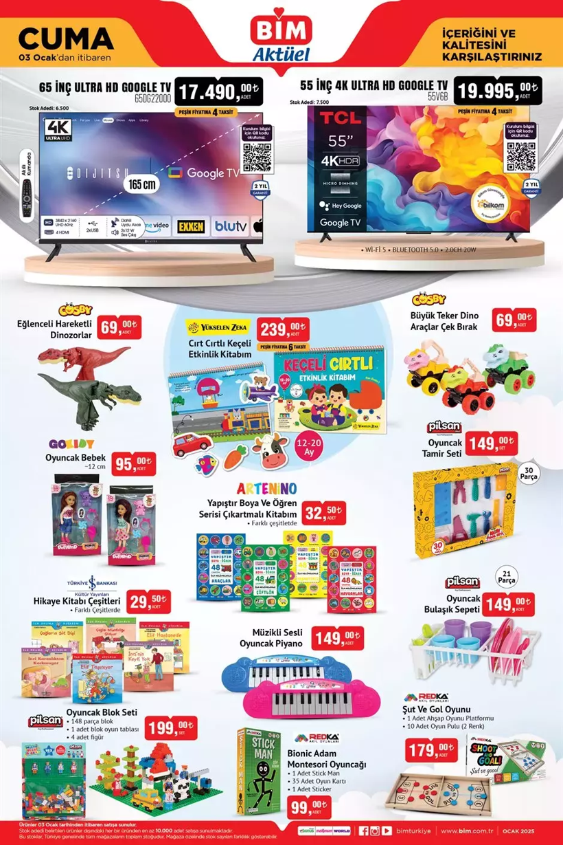 BİM 3 Ocak aktüel kataloğu: Hangi ürünler indirime giriyor? (BİM’de bu hafta neler var?) - Resim: 7