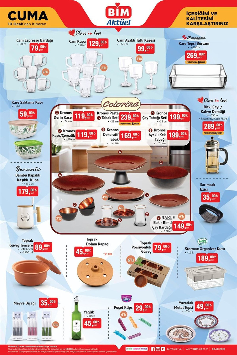 BİM AKTÜEL KATALOĞU! 07-10 Ocak tarihlerinde hangi ürünler indirimli? Hangi yeni ürünler raflarda? - Resim: 6