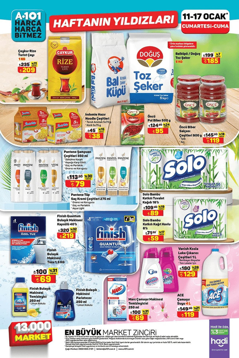 A101 11-17 OCAK HAFTANIN YILDIZLARI KATALOĞU: Hangi ürünlerde indirim var? - Resim: 1