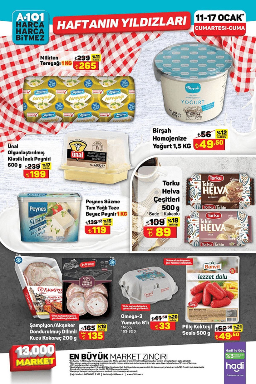 A101 11-17 OCAK HAFTANIN YILDIZLARI KATALOĞU: Hangi ürünlerde indirim var? - Resim: 2