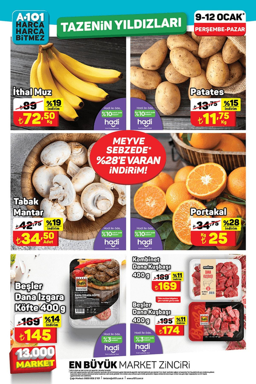 A101 11-17 OCAK HAFTANIN YILDIZLARI KATALOĞU: Hangi ürünlerde indirim var? - Resim: 4