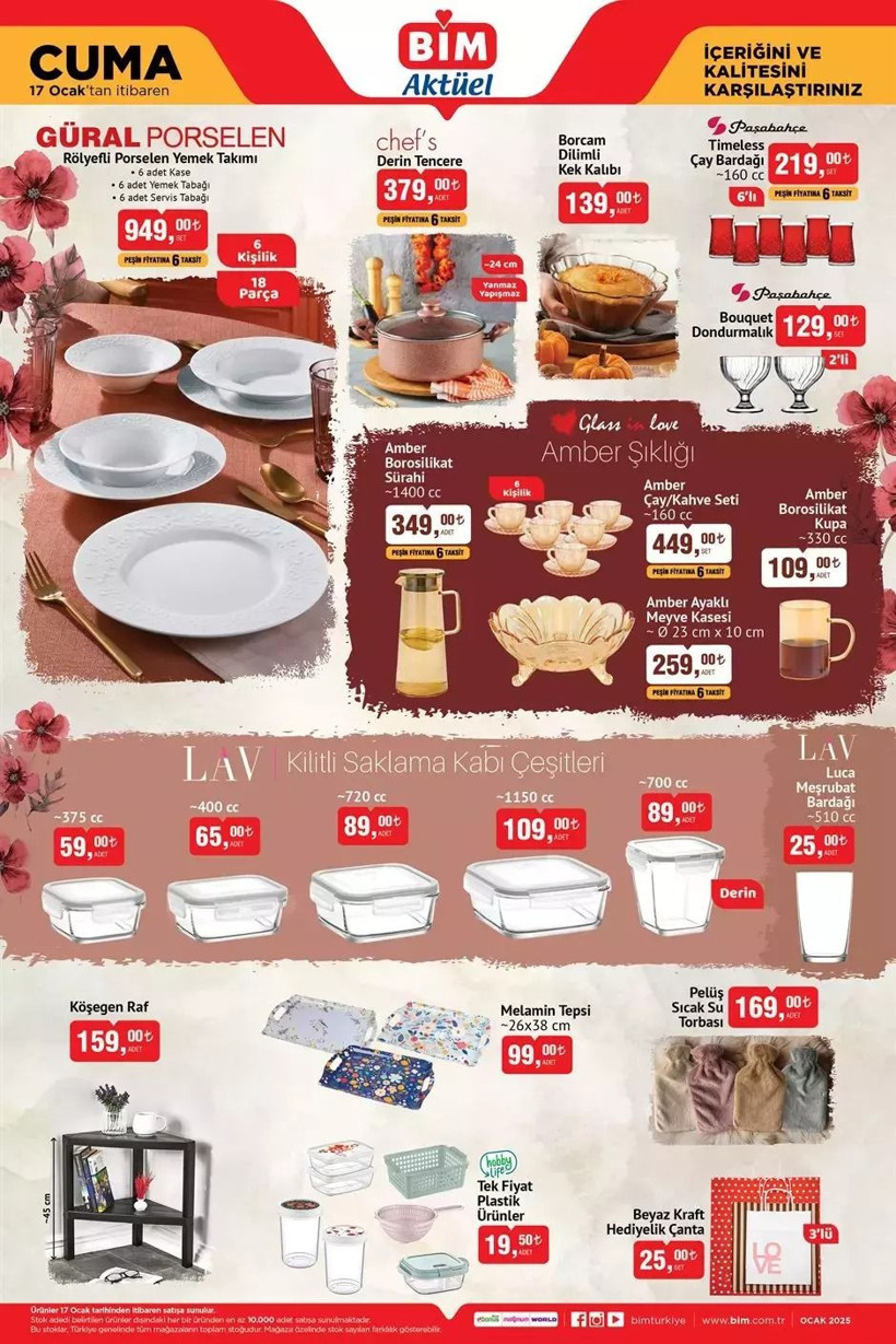 BİM AKTÜEL KATALOĞU YAYINDA! 17 OCAK 2025 Cuma günü BİM'e hangi ürünler geliyor? - Resim: 2