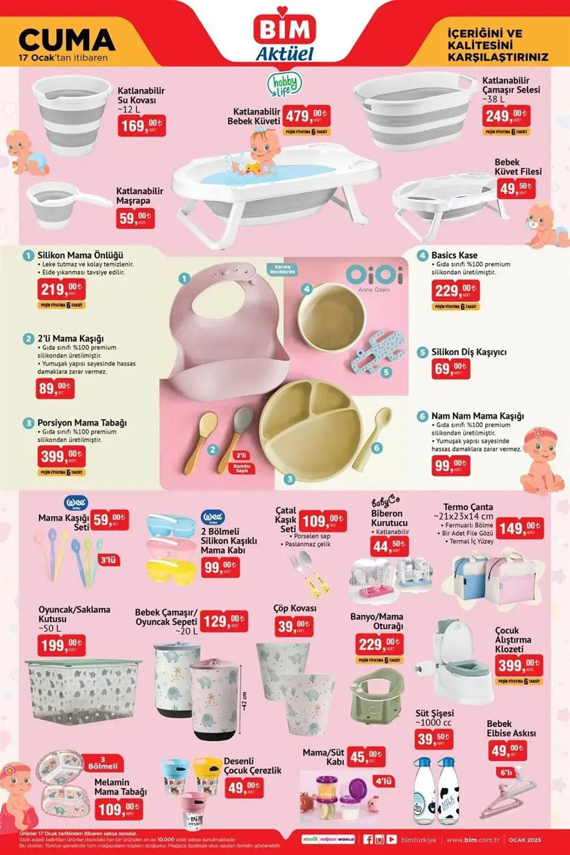 BİM AKTÜEL KATALOĞU YAYINDA! 17 OCAK 2025 Cuma günü BİM'e hangi ürünler geliyor? - Resim: 4