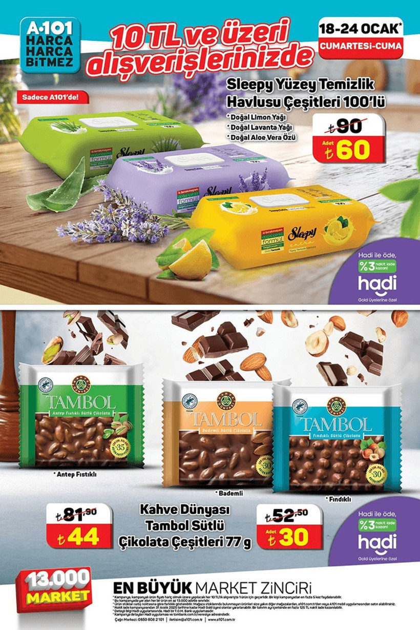 A101 HAFTANIN YILDIZLARI KATALOĞU: 18-24 Ocak 2025 tarihlerinde A101'de hangi ürünler indirimli? - Resim: 3
