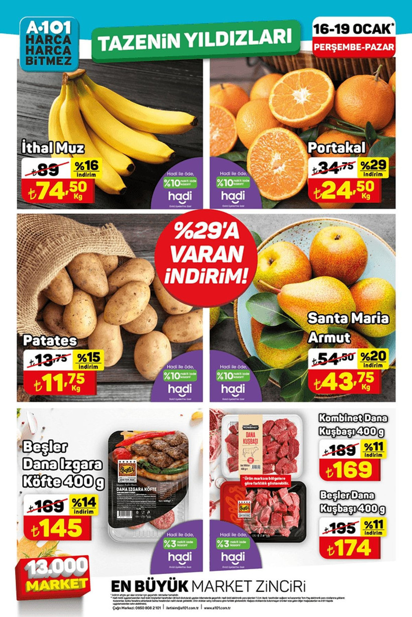 A101 HAFTANIN YILDIZLARI KATALOĞU: 18-24 Ocak 2025 tarihlerinde A101'de hangi ürünler indirimli? - Resim: 4