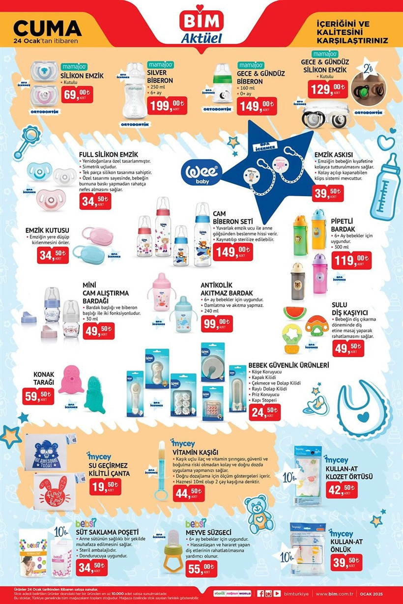BİM AKTÜEL KATALOĞU: 21-22-24 Ocak 2025 tarihlerinde BİM'e hangi ürünler geliyor? - Resim: 9