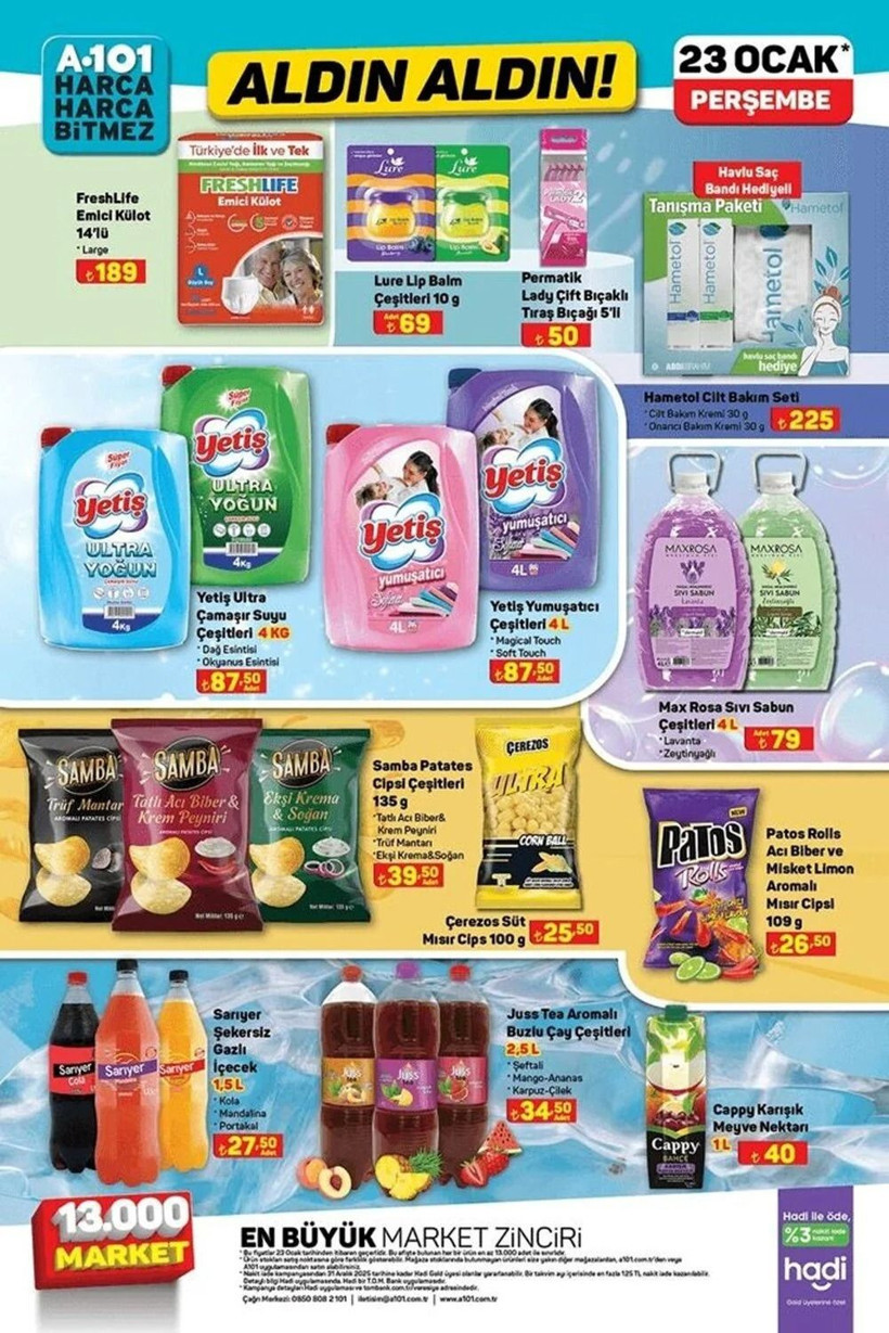 A101 ALDIN ALDIN 23 OCAK 2025 KATALOĞU: A101'e Karavan Geliyor! - Resim: 9