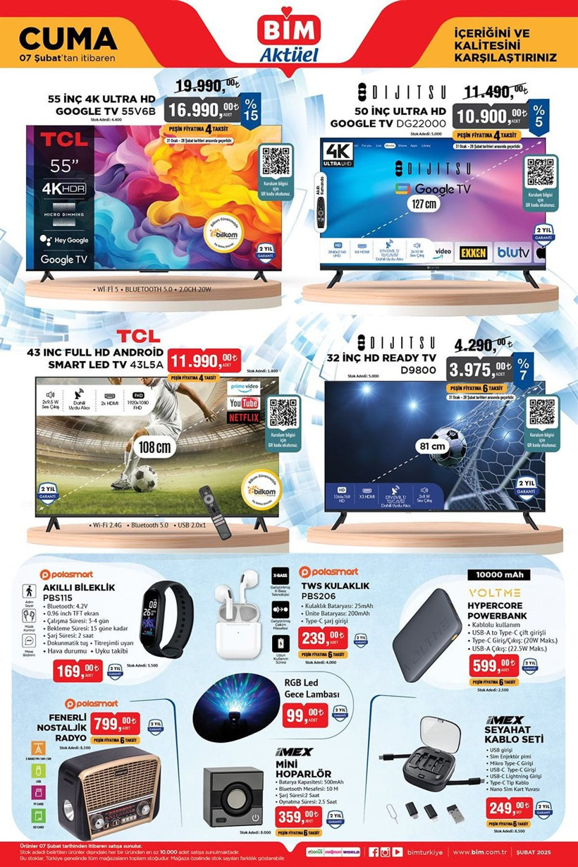 BİM 4-5-7 ŞUBAT 2025 AKTÜEL KATALOĞU YAYIMDA: BİM'e Oyun Bilgisayarı Geliyor! - Resim: 8