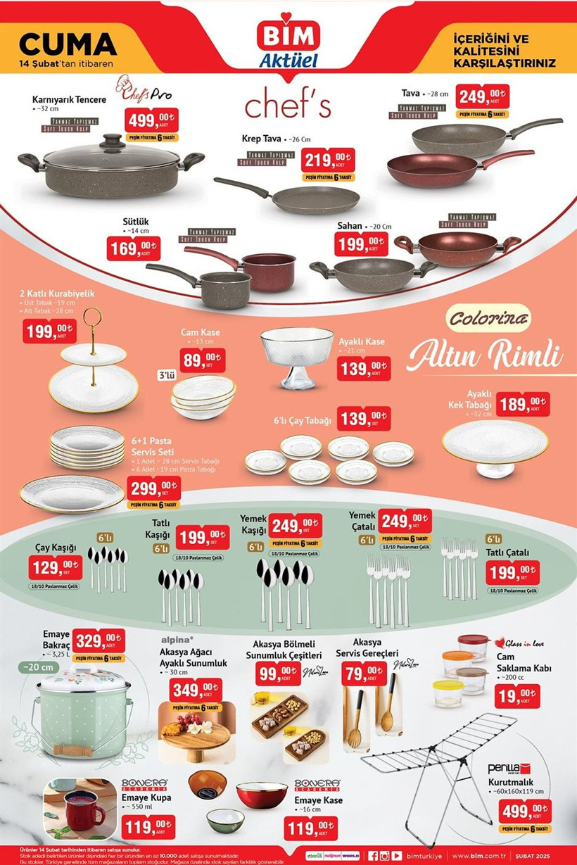 BİM 11-14 ŞUBAT 2025 AKTÜEL KATALOĞU YAYIMDA: BİM'e Full Otomatik Kahve Makinesi geliyor! - Resim: 13