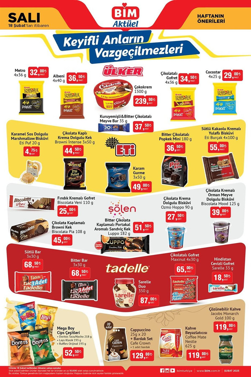 BİM 18-19-21 ŞUBAT 2025 AKTÜEL KATALOĞU: BİM'e Çift Kişilik Yatak Geliyor! - Resim: 1