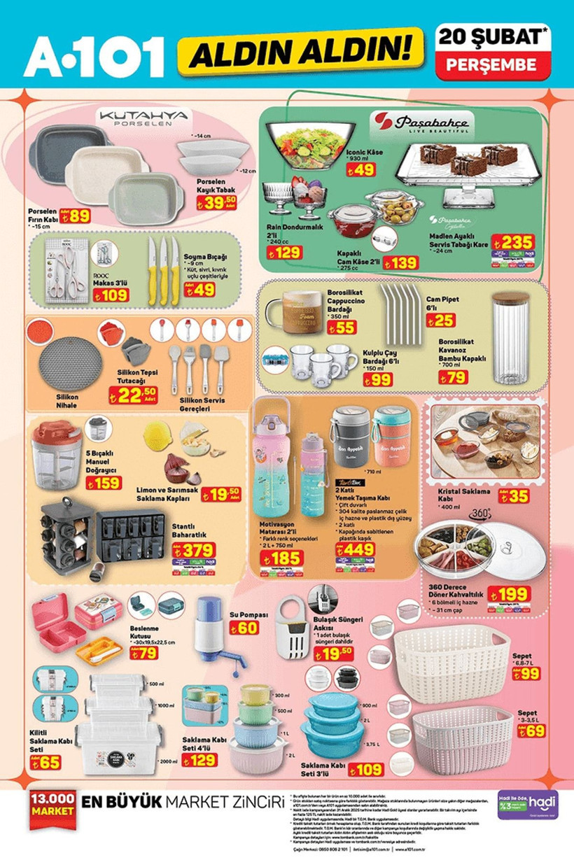 A101 15-21 ŞUBAT 2025 AKTÜEL KATALOĞU: A101'e Tablet Geliyor! - Resim: 8