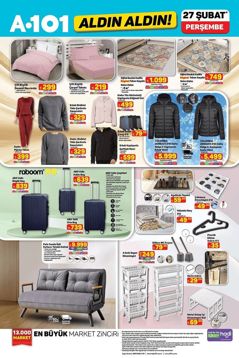 A101 HAFTANIN YILDIZLARI KATALOĞU: 22-28 Şubat 2025 Tarihlerinde A101'de Hangi Ürünler İndirimli? - Resim: 11