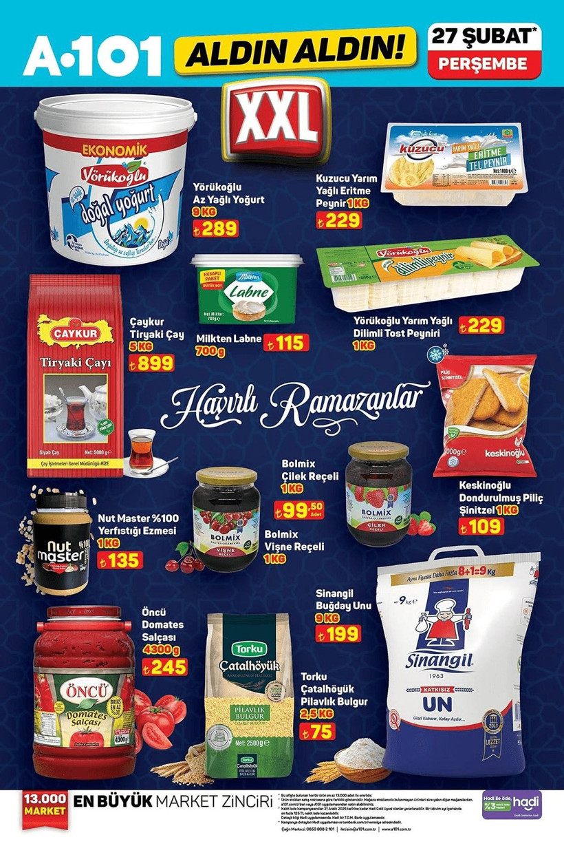 A101 HAFTANIN YILDIZLARI KATALOĞU: 22-28 Şubat 2025 Tarihlerinde A101'de Hangi Ürünler İndirimli? - Resim: 13