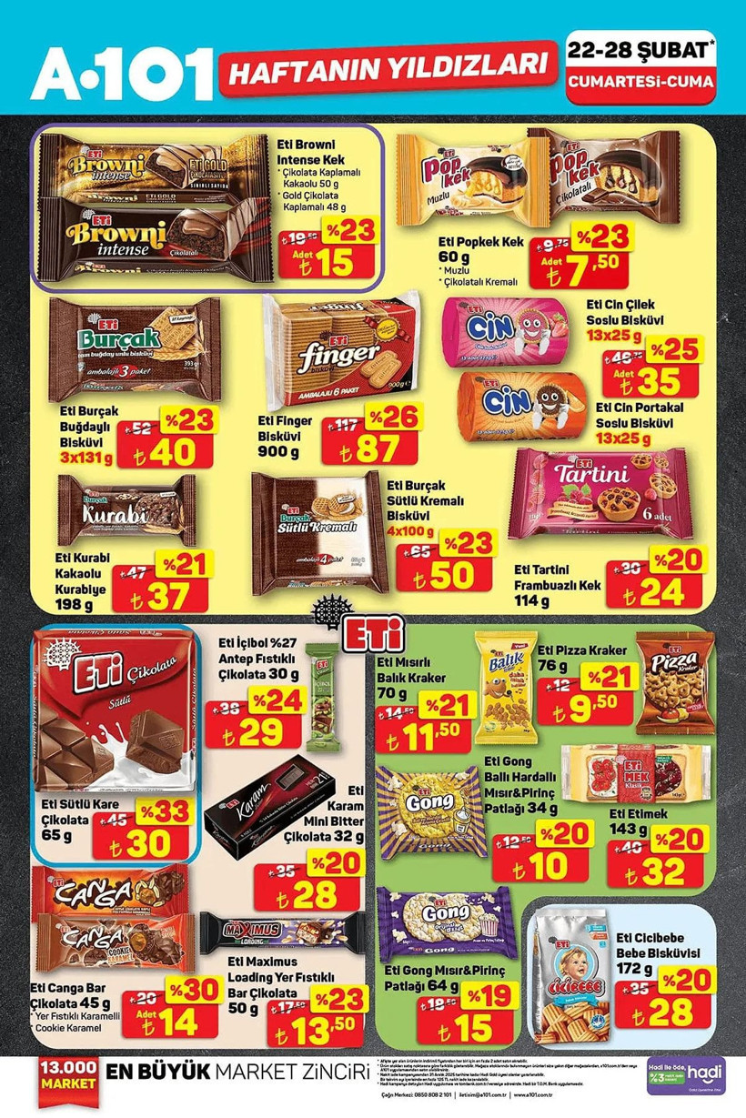 A101 HAFTANIN YILDIZLARI KATALOĞU: 22-28 Şubat 2025 Tarihlerinde A101'de Hangi Ürünler İndirimli? - Resim: 2