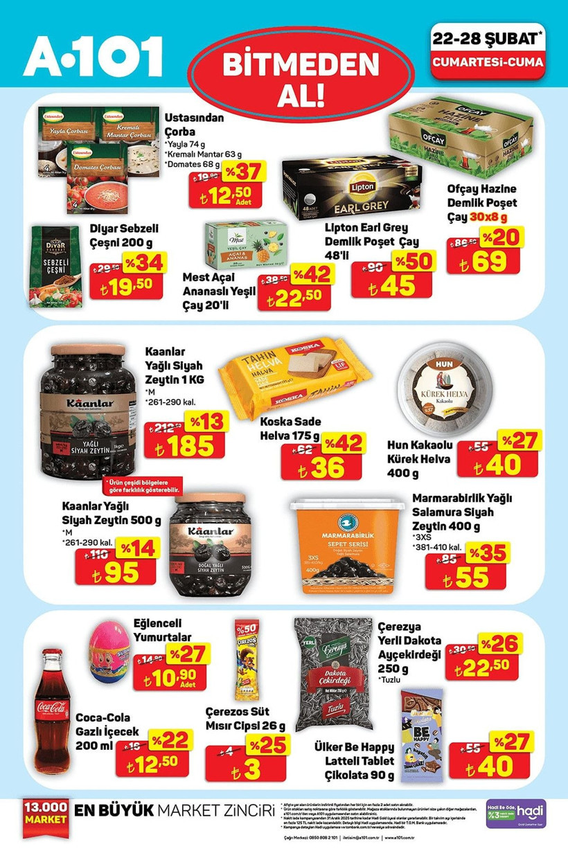 A101 HAFTANIN YILDIZLARI KATALOĞU: 22-28 Şubat 2025 Tarihlerinde A101'de Hangi Ürünler İndirimli? - Resim: 6