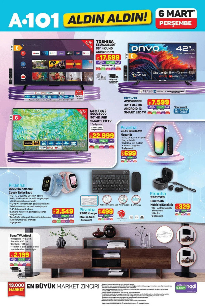 A101 6 MART 2025 ALDIN ALDIN KATALOĞU: A101'e Scooter Geliyor! - Resim: 1