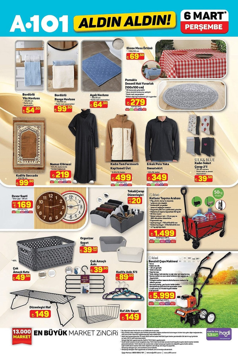 A101 6 MART 2025 ALDIN ALDIN KATALOĞU: A101'e Scooter Geliyor! - Resim: 5