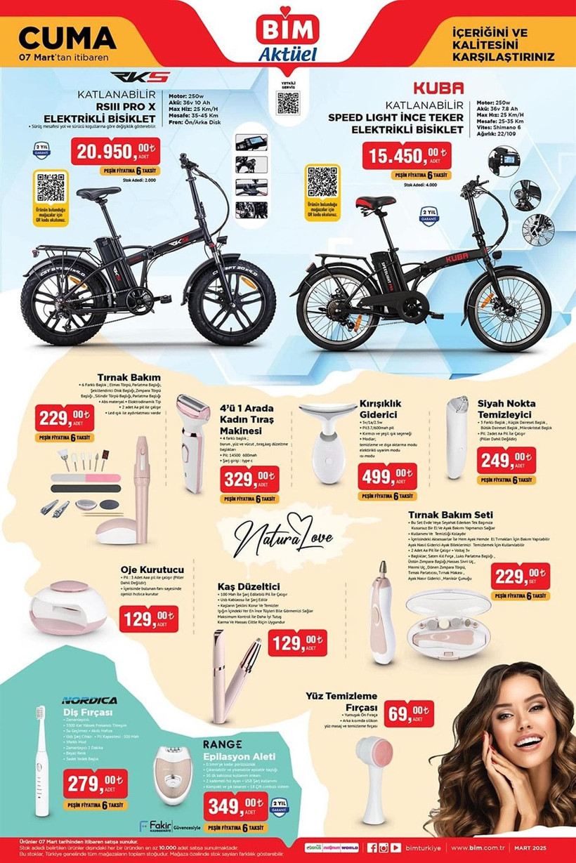 BİM 7 MART 2025 AKTÜEL KATALOĞU: BİM'e motosiklet geliyor! - Resim: 3