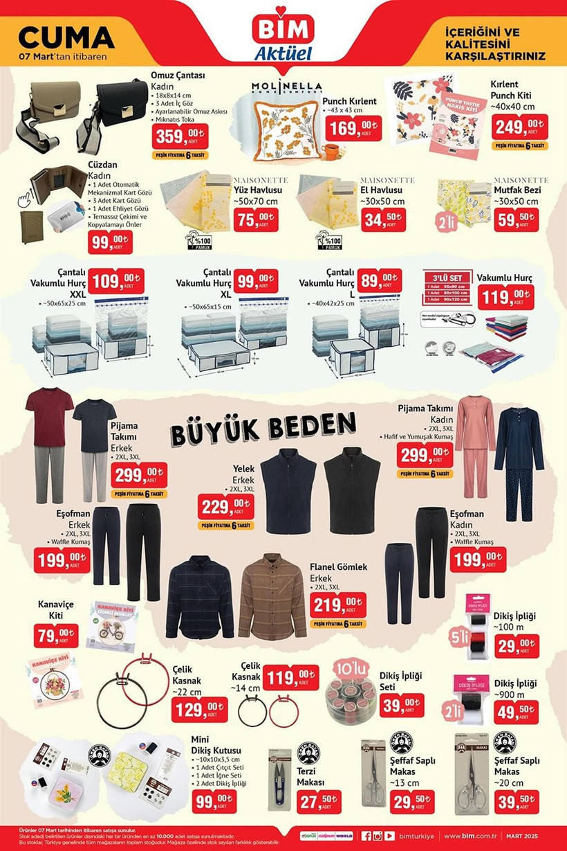BİM 7 MART 2025 AKTÜEL KATALOĞU: BİM'e motosiklet geliyor! - Resim: 6