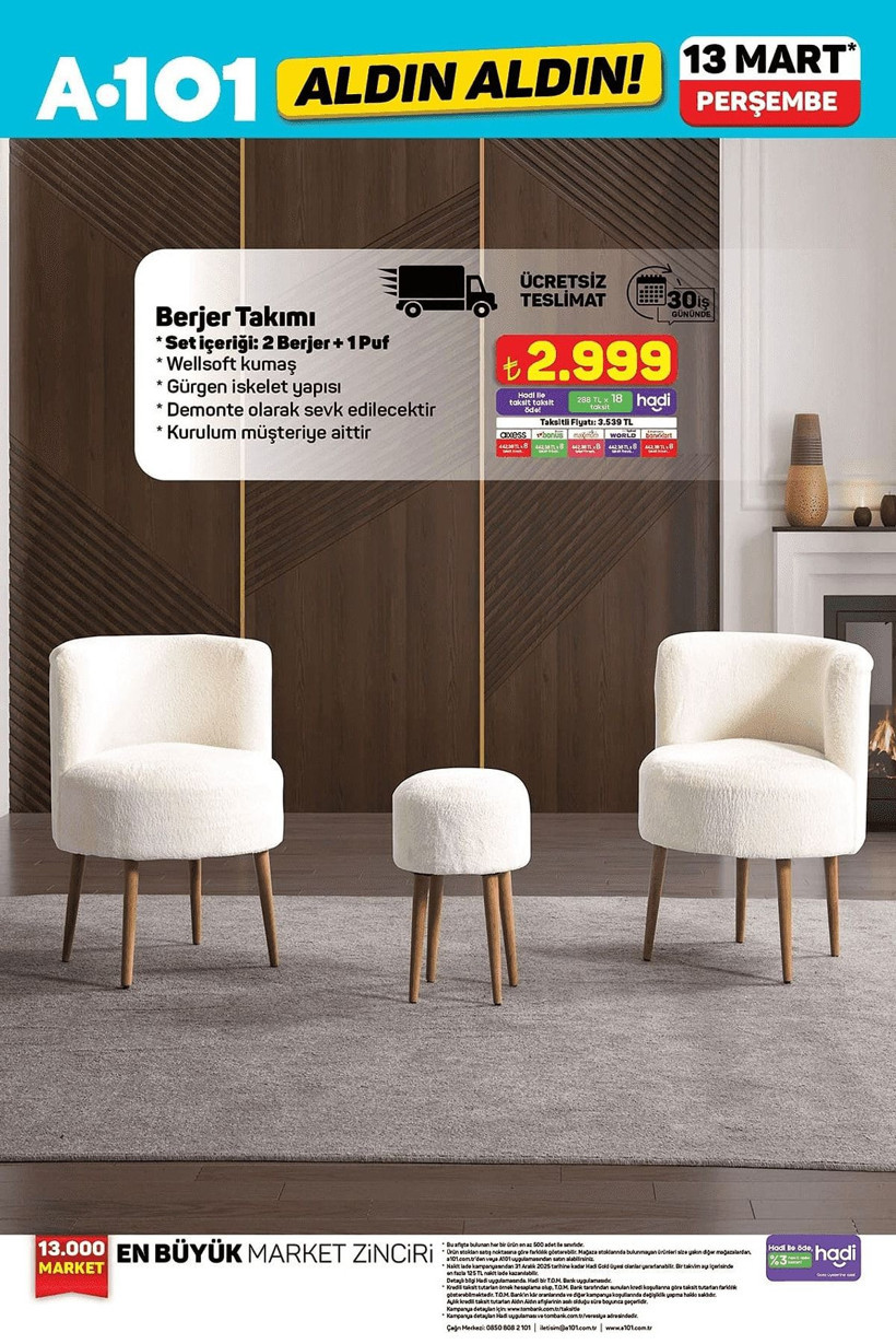 A101 8-14 MART 2025 AKTÜEL KATALOĞU: A101'e Scooter Geliyor! - Resim: 13