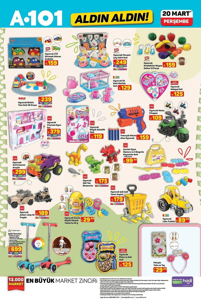 A101 20 MART 2025 ALDIN ALDIN KATALOĞU: A101'e üç tekerlekli elektrikli moped geliyor! - Resim: 10