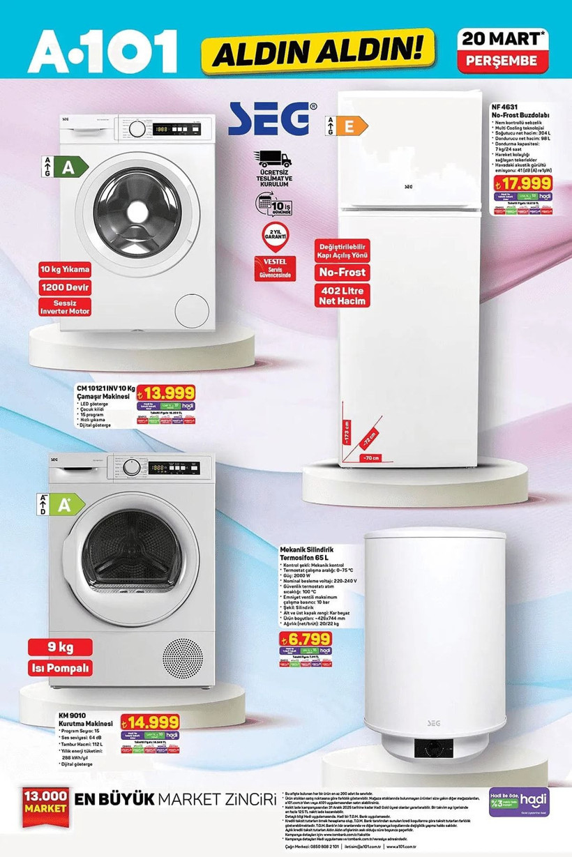 A101 20 MART 2025 ALDIN ALDIN KATALOĞU: A101'e üç tekerlekli elektrikli moped geliyor! - Resim: 2