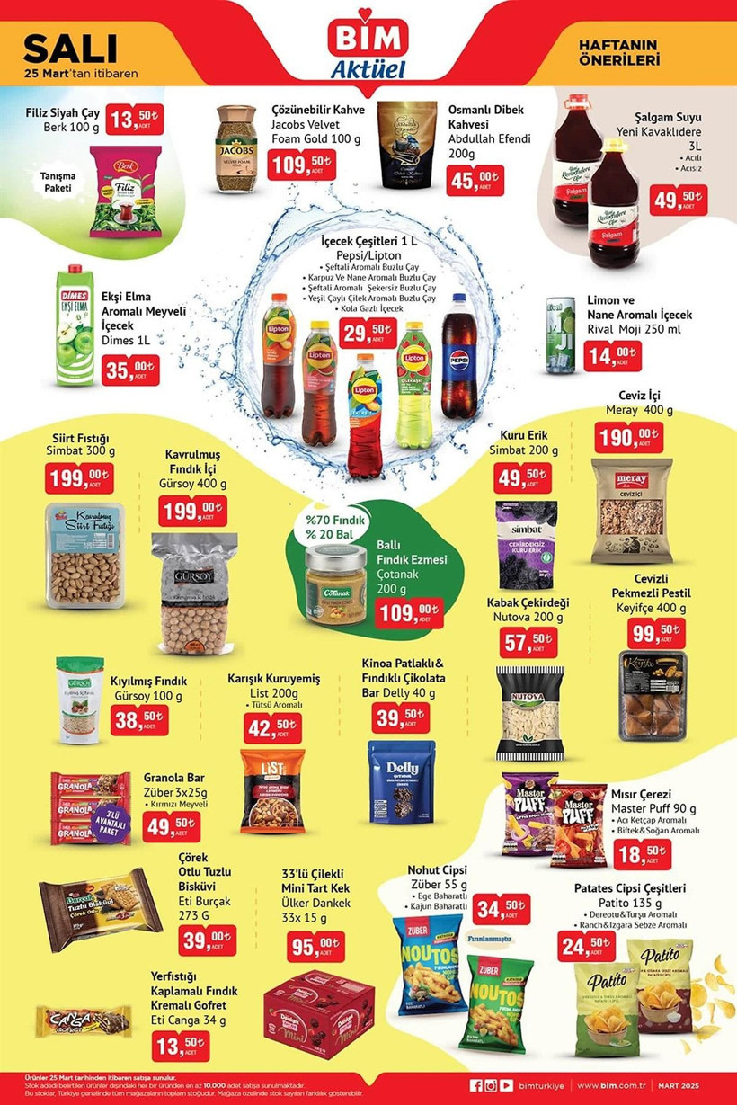 BİM 25 MART 2025 AKTÜEL KATALOĞU: BİM'de hangi ürünler indirime girdi? - Resim: 3