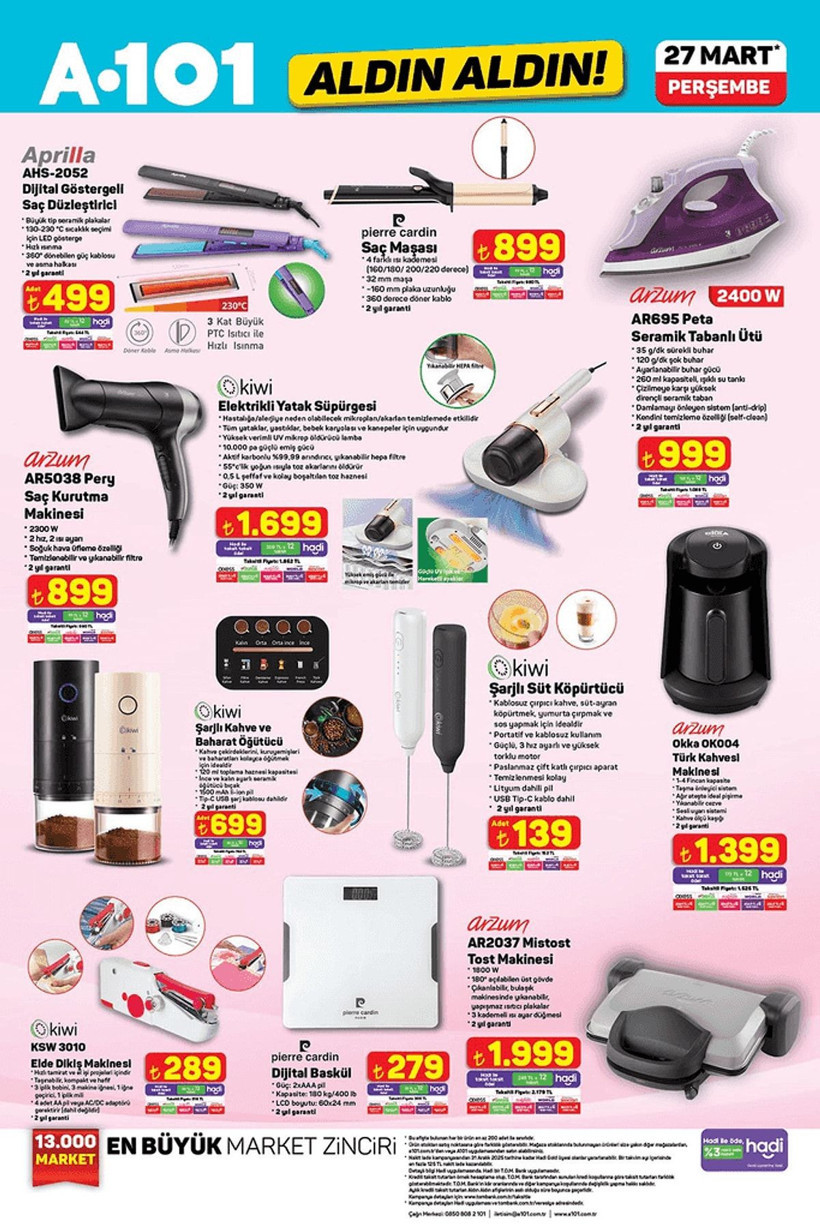 A101 27 MART 2025 AKTÜEL KATALOĞU: A101'e benzinli motosiklet geliyor! - Resim: 7