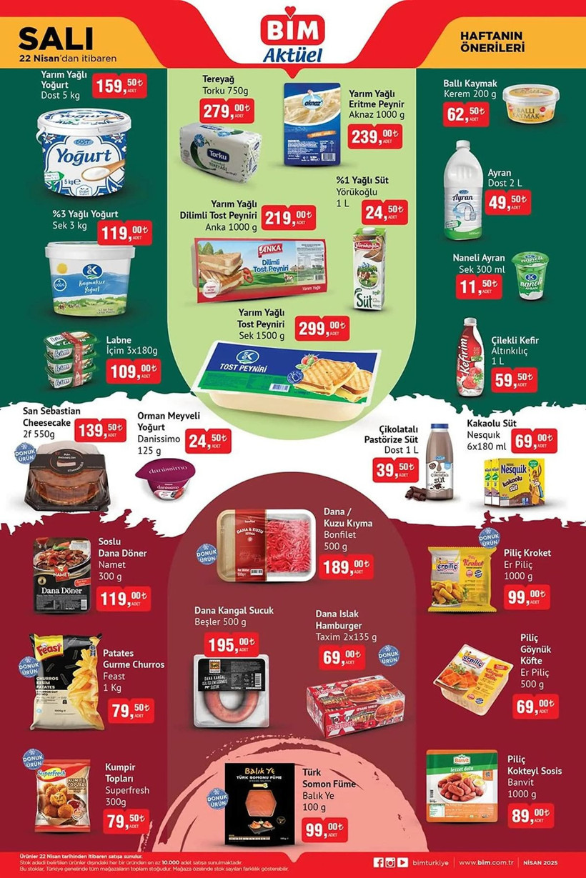 BİM 22 NİSAN 2025 AKTÜEL KATALOĞU: BİM'de hangi ürünler indirime girecek? - Resim: 2