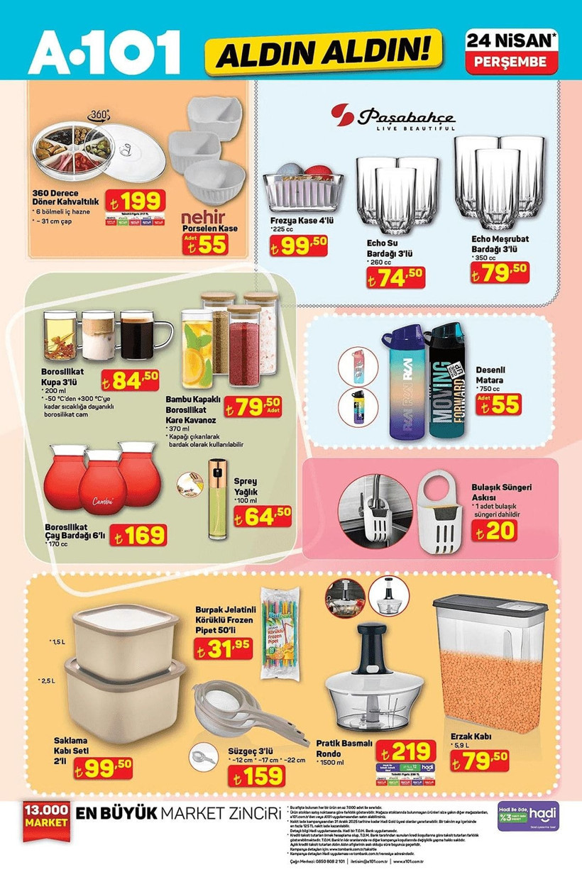 A101 24 NİSAN 2025 ALDIN ALDIN KATALOĞU: A101'e elektrikli araç geliyor! - Resim: 6