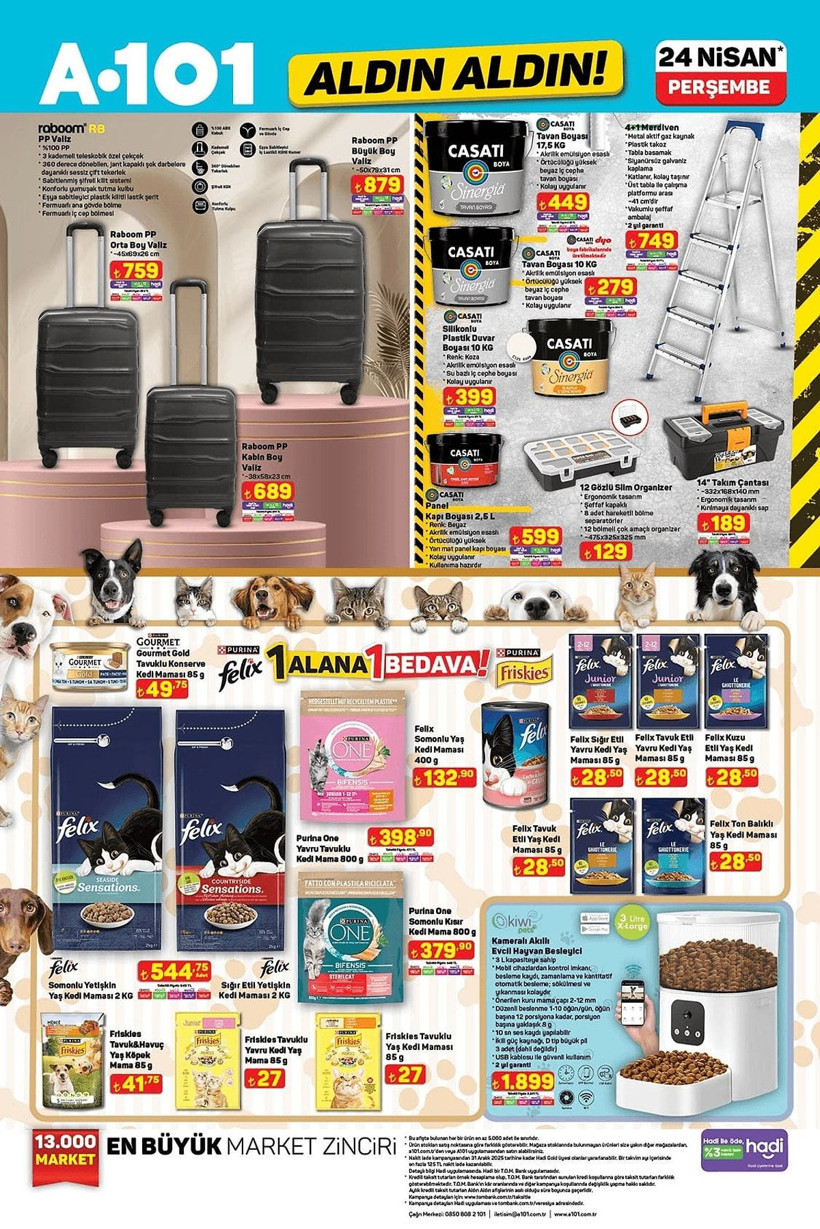 A101 24 NİSAN 2025 ALDIN ALDIN KATALOĞU: A101'e elektrikli araç geliyor! - Resim: 7