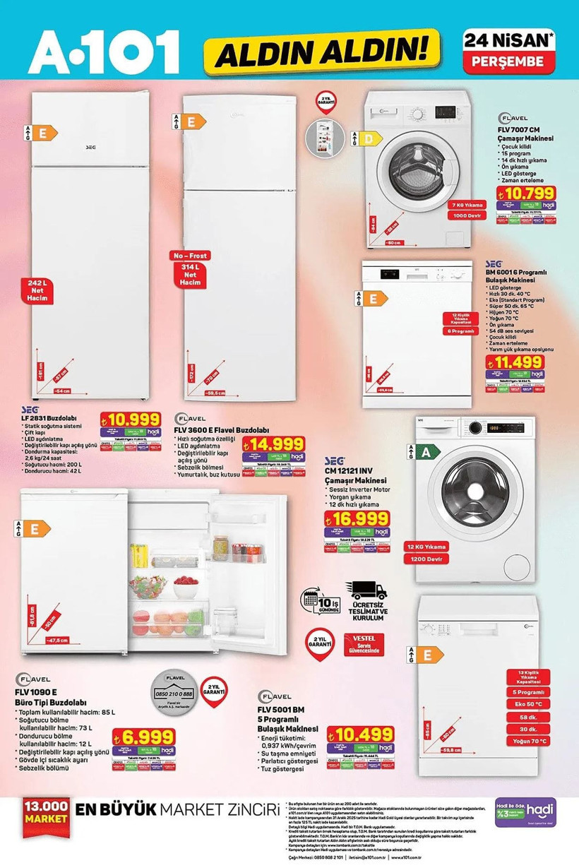 A101 24 NİSAN 2025 ALDIN ALDIN KATALOĞU: A101'e elektrikli araç geliyor! - Resim: 4