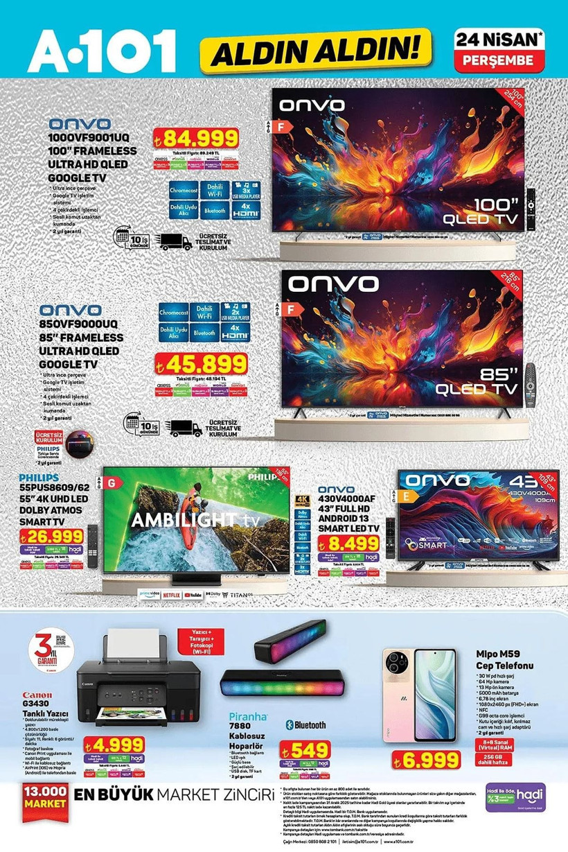 A101 24 NİSAN 2025 ALDIN ALDIN KATALOĞU: A101'e elektrikli araç geliyor! - Resim: 3