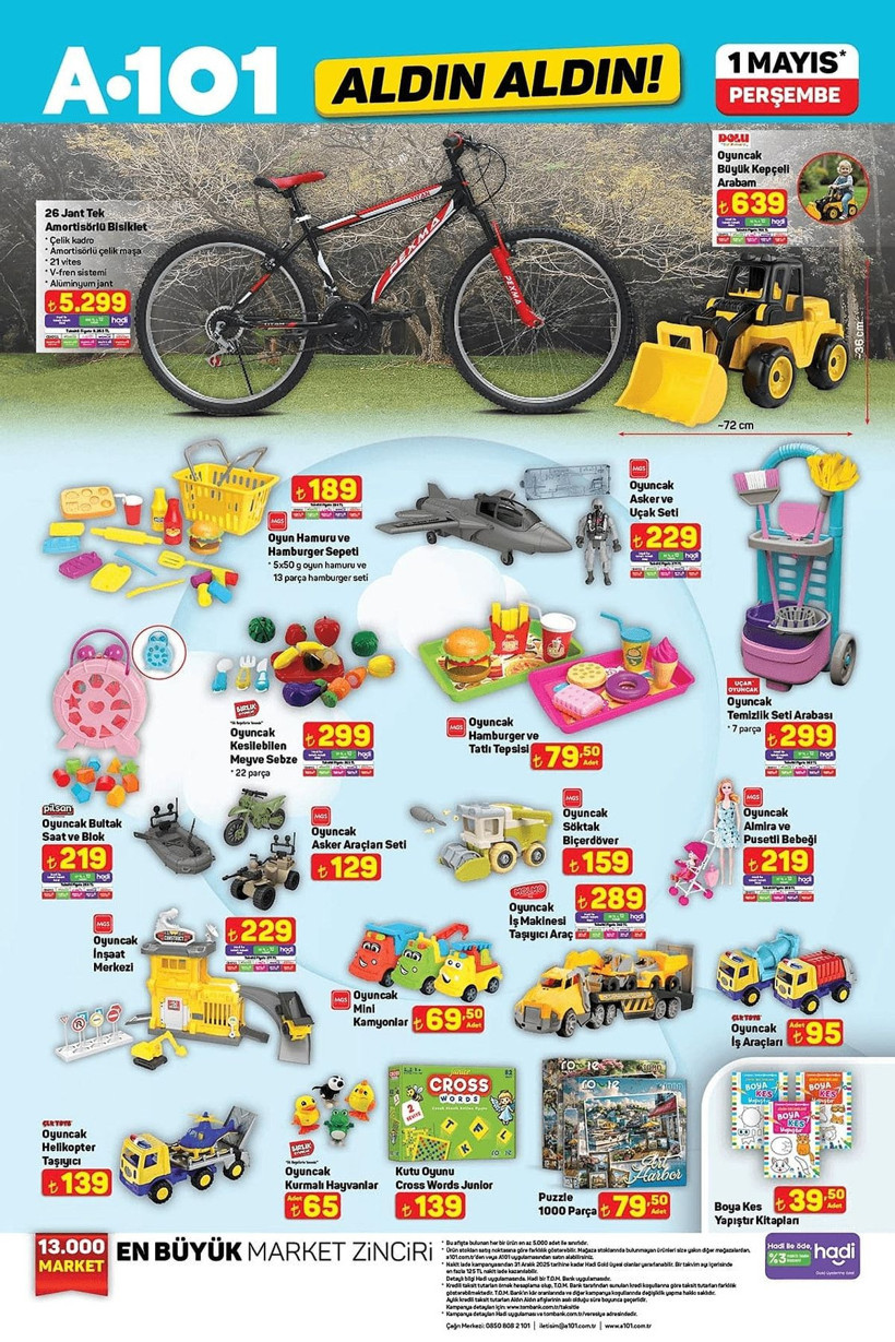 A101 26 NİSAN-2 MAYIS 2025 ALDIN ALDIN KATALOĞU: A101'e üç tekerlekli elektrikli moped geliyor! - Resim: 13