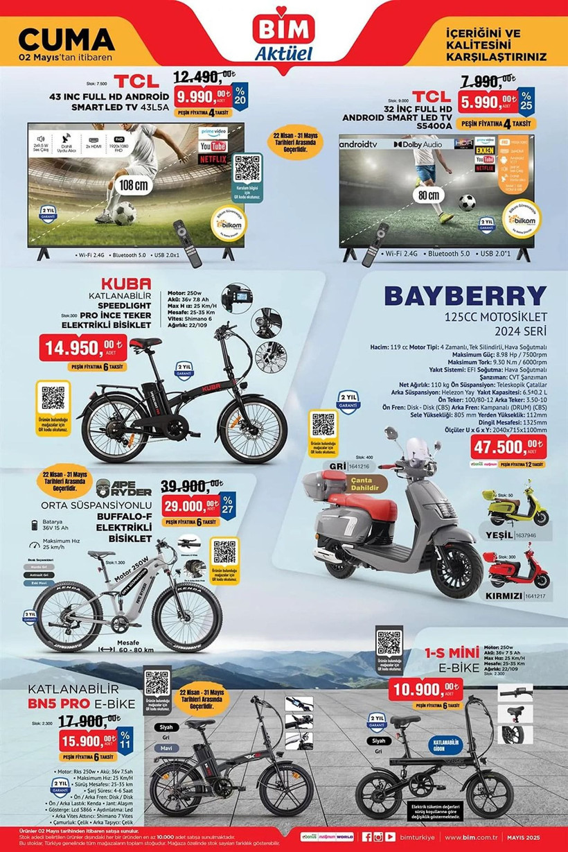 BİM 29 NİSAN-2 MAYIS 2025 AKTÜEL KATALOĞU: BİM'e 4 kişilik aile çadırı geliyor! - Resim: 5