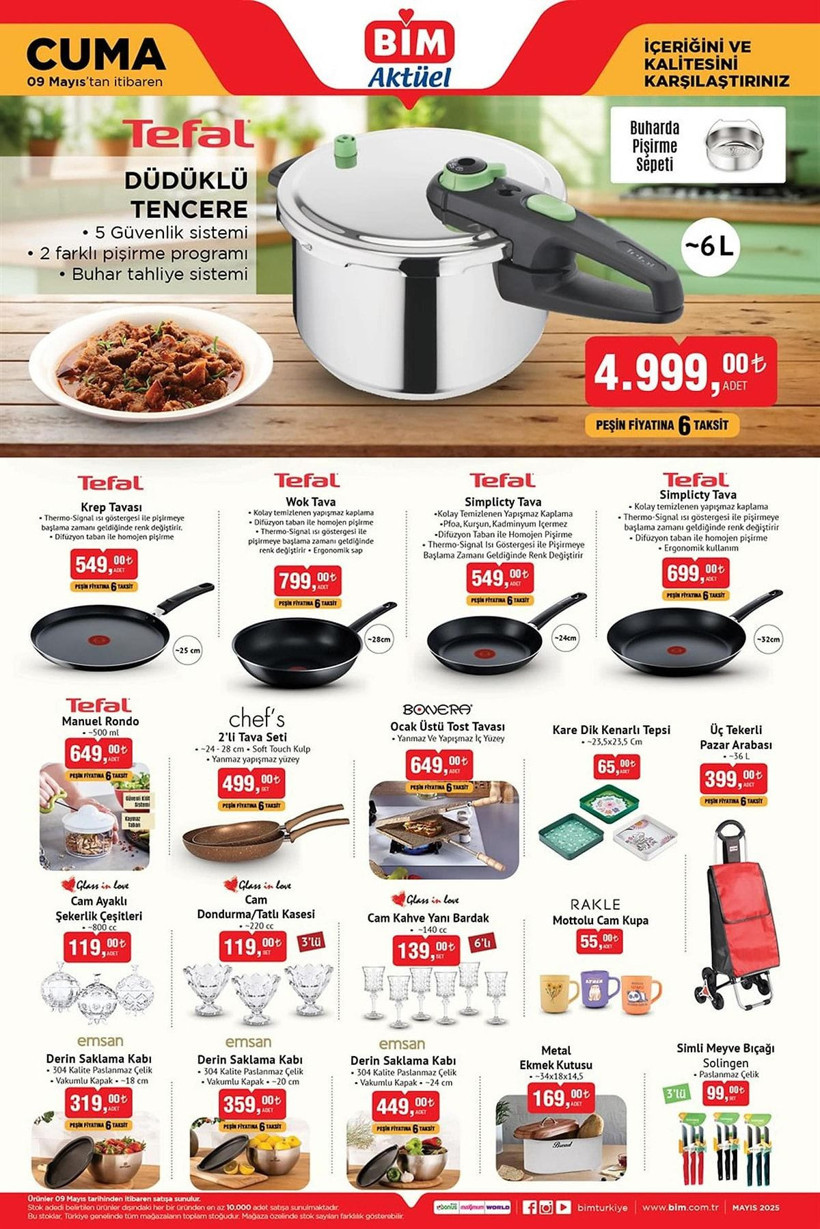 BİM 6-9 MAYIS 2025 AKTÜEL KATALOĞU: BİM'e motosiklet geliyor! - Resim: 8