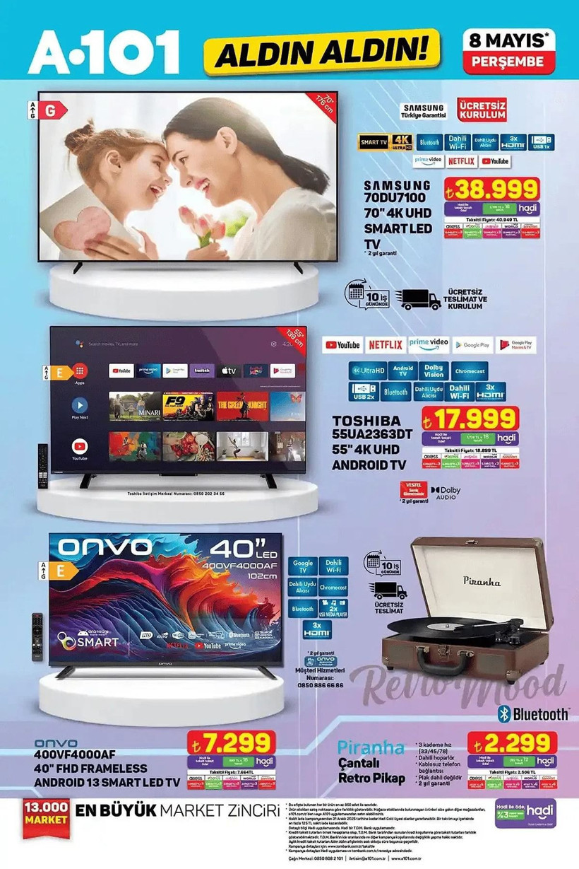 A101 8 MAYIS 2025 ALDIN ALDIN KATALOĞU: A101'e elektrikli moped geliyor! - Resim: 2