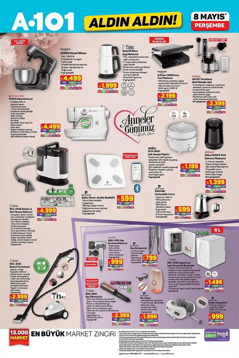 A101 8 MAYIS 2025 ALDIN ALDIN KATALOĞU: A101'e elektrikli moped geliyor! - Resim: 5