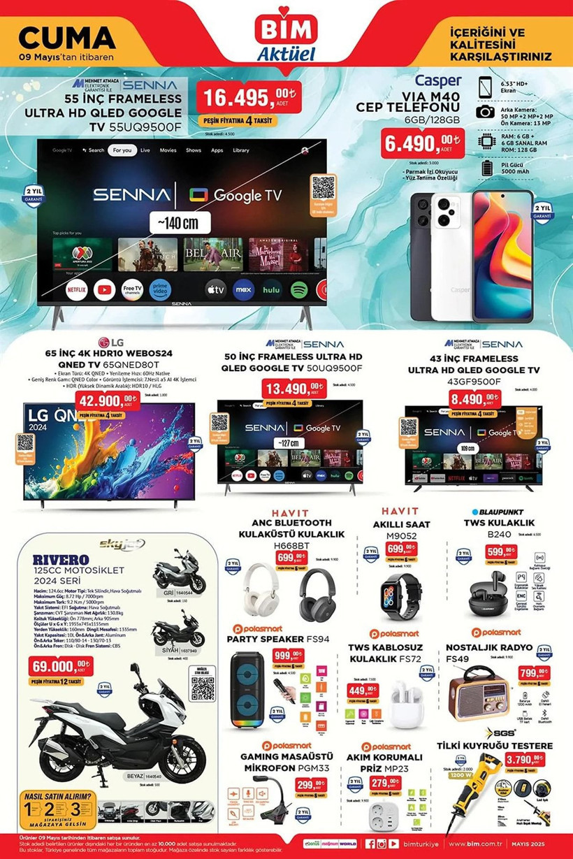 BİM 9 MAYIS 2025 AKTÜEL KATALOĞU: BİM'e kumandalı yüksek hızlı araba geliyor! - Resim: 2