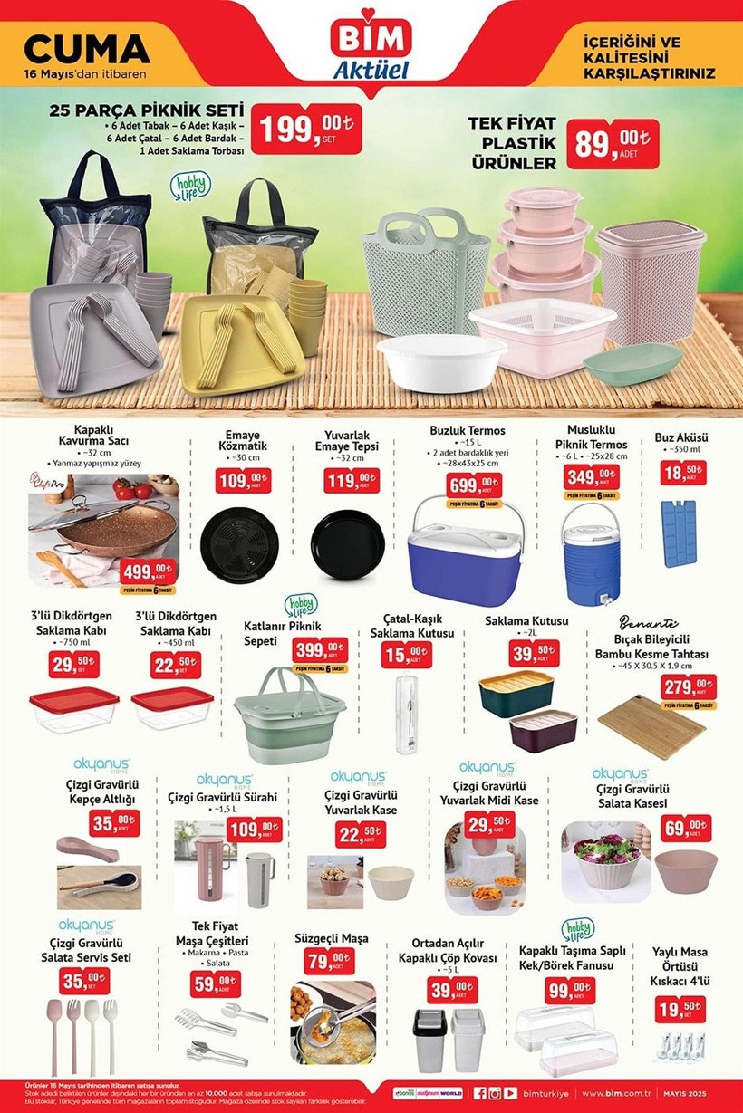 BİM 13-16 MAYIS 2025 AKTÜEL KATALOĞU: BİM'e katlanabilir elektrikli bisiklet geliyor! - Resim: 9