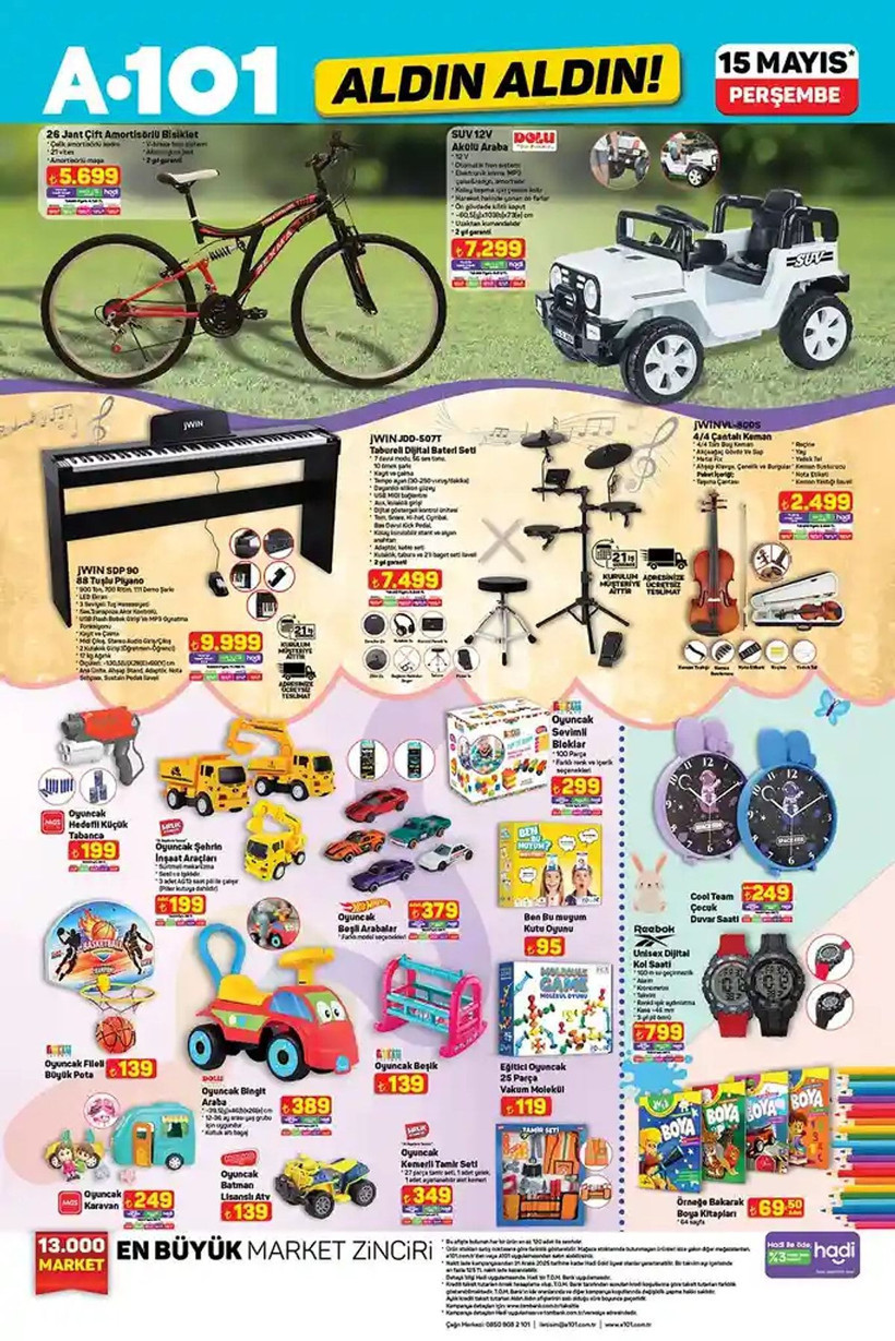 A101 15 MAYIS 2025 ALDIN ALDIN KATALOĞU: A101'e çift amortisörlü bisiklet geliyor! - Resim: 7