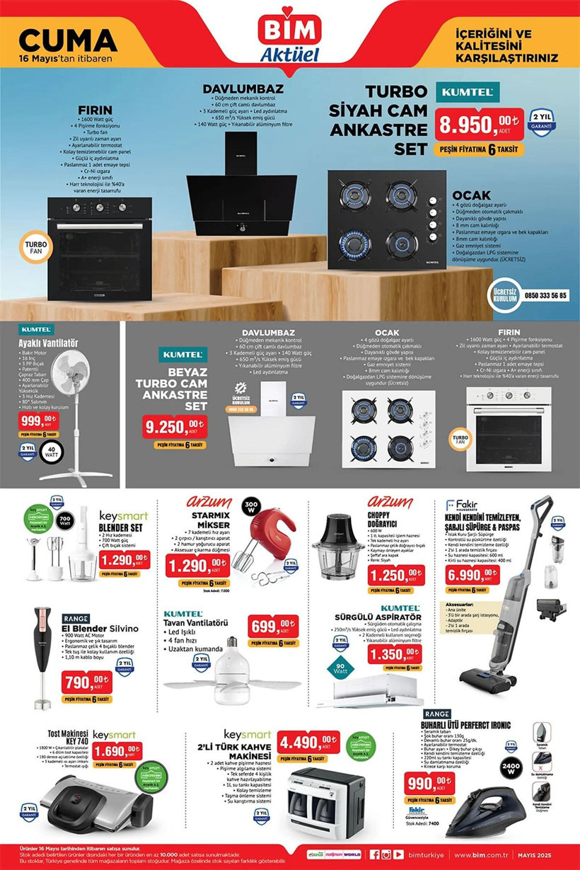 BİM 16 MAYIS 2025 AKTÜEL KATALOĞU: BİM'e oturma grubu geliyor! - Resim: 2