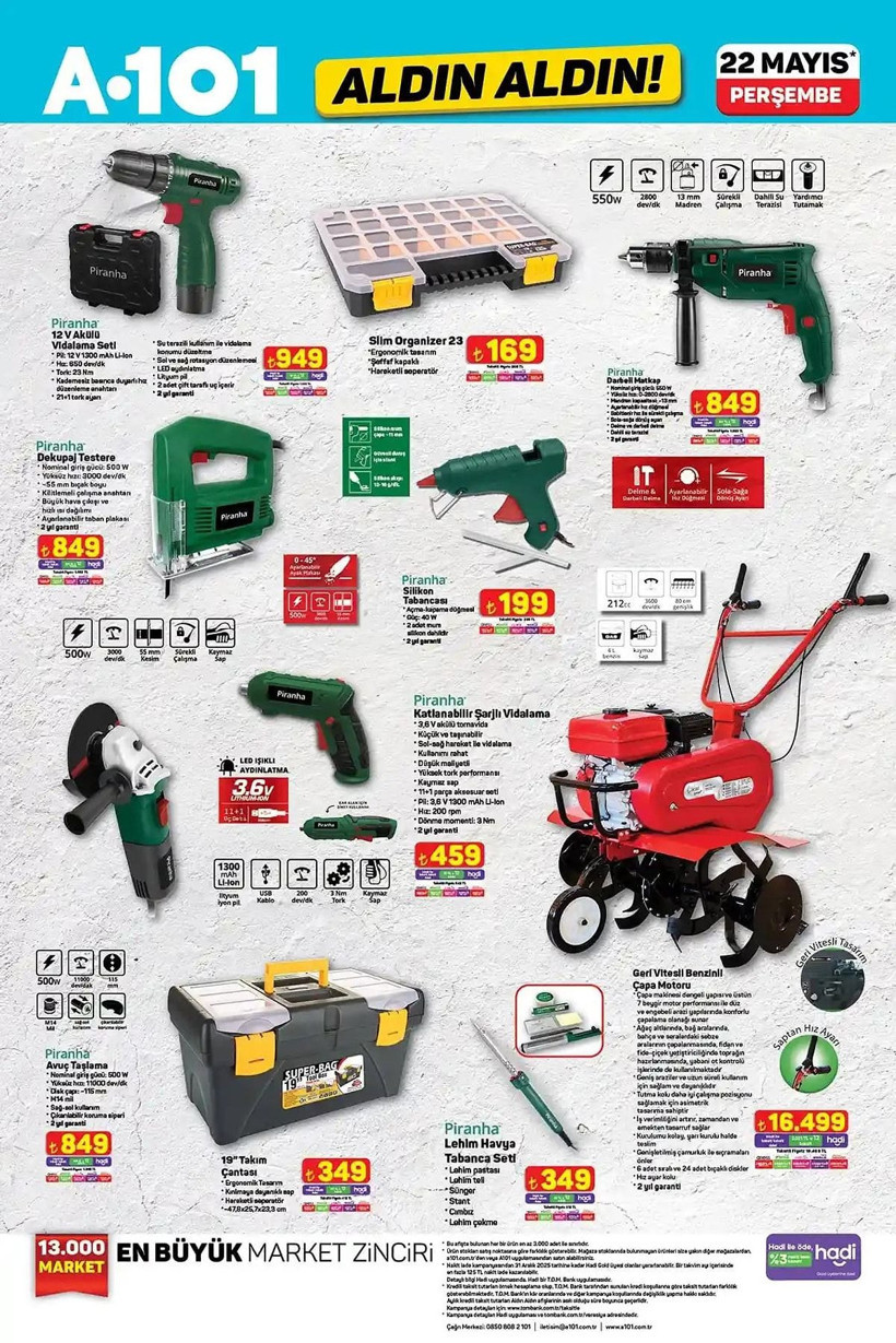 A101 17-23 MAYIS 2025 ALDIN ALDIN KATALOĞU: A101'e tiny house geliyor! - Resim: 13