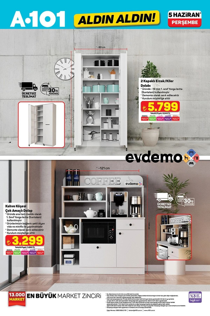 A101 5 HAZİRAN 2025 ALDIN ALDIN KATALOĞU: A101'e deniz botu geliyor! - Resim: 6